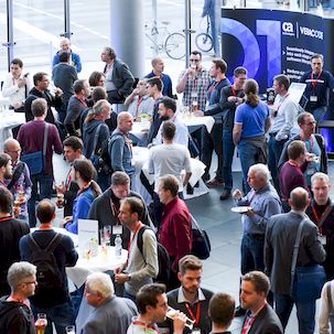 Info-Desk-Team auf der M3-Konferenz 2018